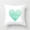 Simple fashion summer fresh mint green peach skin velvet pillow case cushion pillow case