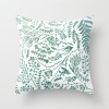 Simple fashion summer fresh mint green peach skin velvet pillow case cushion pillow case