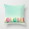 Simple fashion summer fresh mint green peach skin velvet pillow case cushion pillow case