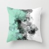 Simple fashion summer fresh mint green peach skin velvet pillow case cushion pillow case