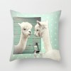 Simple fashion summer fresh mint green peach skin velvet pillow case cushion pillow case