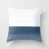 Creative ink blue geometric landscape pillow peach skin velvet pillow cover car sofa cushion cover