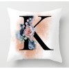 Rose golden Panther 26 English letter pillow cover rose English letter pillow cover