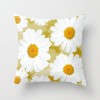 Daisy throw peach cover cushion case