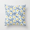 Daisy throw peach cover cushion case