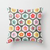 Daisy throw peach cover cushion case