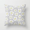 Daisy throw peach cover cushion case