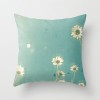 Daisy throw peach cover cushion case