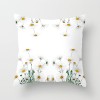 Daisy throw peach cover cushion case