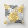 3pcs pillow case mint green yellow flower combination home decoration pink flower pillow