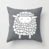 Lovely lamb pillow cover pleasant goat pillow short plush pillow
