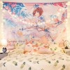 Home tapestry hanging cloth Japanese solar landscape wall hanging home bedside decoration background wall tapestry