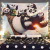 Home tapestry hanging cloth Japanese solar landscape wall hanging home bedside decoration background wall tapestry