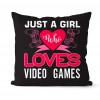 The keyboard handle of game fans is close to the pillow case, polyester pillow case and game fans