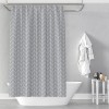 Shower curtain Nordic ins style simple shower curtain digital printing waterproof polyester shower curtain shower curtain