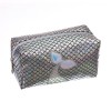 Mermaid Makeup Bag Fashion storage women's bag hand grasping four corner bag shell zipper bag