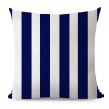 Japanese printed geometric pillow cover office sofa pillow back cushion cover polyester pillow cover