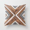 Home pillowcase wood grain national style holding pillowcase living room sofa decorative pillowcase cushion