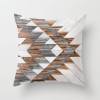Home pillowcase wood grain national style holding pillowcase living room sofa decorative pillowcase cushion