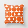 Home pillow cover orange geometric pillow cover living room sofa decorative pillow cover cushion