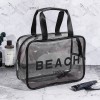 Tommill wash bag portable travel fitness transparent waterproof bath bag swimming bag large capacity portable cosmetic bag
