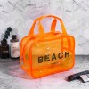 Tommill wash bag portable travel fitness transparent waterproof bath bag swimming bag large capacity portable cosmetic bag