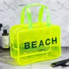Tommill wash bag portable travel fitness transparent waterproof bath bag swimming bag large capacity portable cosmetic bag