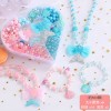 Children's love box diy make handmade beaded cartoon educational toy manufacturer girl wear bead bracelet necklace