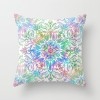 Home by pillow case name family style Moroccan Bohemian Mandala holding pillow case