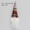Christmas decorations Santa Claus forest pendant pointed hat faceless Doll Christmas Tree Pendant