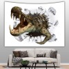 Dinosaur tapestry hanging cloth ins wind home decoration cloth live broadcast background cloth bedroom living room wall hanging