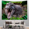 Dinosaur tapestry hanging cloth ins wind home decoration cloth live broadcast background cloth bedroom living room wall hanging