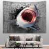 Dinosaur tapestry hanging cloth ins wind home decoration cloth live broadcast background cloth bedroom living room wall hanging
