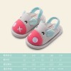 Boys 1-4 Cute Baby Soft Bottom Home Baby Collision Going Out Girls Cartoon Children's Cloth Slippers