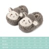 Cute baby home children's cotton shoes, non-slip warm children's shoes, casual cartoon baby fur slippers