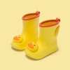 Children rain boots cartoon cute rain boots three-dimensional non-slip children rain boots yellow duck dinosaur baby rain boots