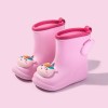 Children rain boots cartoon cute rain boots three-dimensional non-slip children rain boots yellow duck dinosaur baby rain boots
