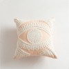 Ins Nordic style home stay pillow case cotton canvas towel embroidered pillow living room bedroom cushion office chair waist pillow