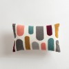 Ins Nordic style home stay pillow case cotton canvas towel embroidered pillow living room bedroom cushion office chair waist pillow
