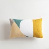 Ins Nordic style home stay pillow case cotton canvas towel embroidered pillow living room bedroom cushion office chair waist pillow