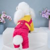Pet clothing 2020 dog four legged cotton padded clothes small and medium-sized dog corduroy thickened coat autumn and winter clothes