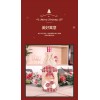 Cartoon christmas red wine set linen Santa Snowman Bottle Set Christmas wine bottle decoration