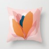 Earth color Morandi pillow case abstract oil painting rainbow geometry pillow case