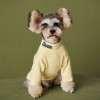 Small dog clothes summer and autumn thin high collar bottomed shirt medium and small dog Chenery Bomei Teddy cat underwear