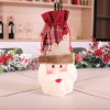Christmas red wine set linen Santa Claus Snowman elk wine bottle set Christmas wine bottle decoration