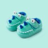 Children's cotton shoes, winter non-slip thermal wool slippers, home dinosaur boys' cotton slippers