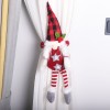 Kaicheng Christmas decoration felt doll curtain buckle curtain hold long leg faceless Doll Christmas supplies