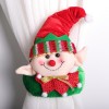 Christmas decorations creative cartoon couple curtain holding door curtain buckle home shopping mall window decoration supplies