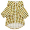 Dog clothes autumn Plush flower shirt Teddy Chenery Bomei VIP kitten pet autumn winter clothes