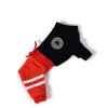 Factory direct sales of new pet clothes autumn and winter plus velvet turtleneck bottoming shirt medium and small cats and dogs warm four-legged clothes	